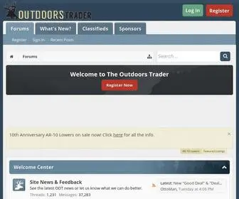 Theoutdoorstrader.com(The Outdoors Trader) Screenshot