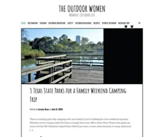Theoutdoorwomen.com(Women's Outdoor Life) Screenshot