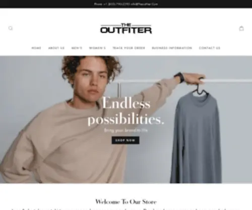 Theoutfiter.com(THE OUTFITER) Screenshot
