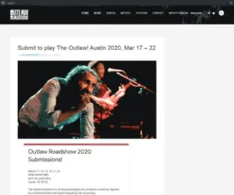 Theoutlawroadshow.com(The Outlaw Roadshow) Screenshot