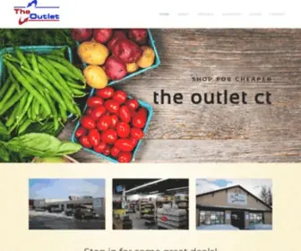 Theoutletct.com(The Outlet) Screenshot