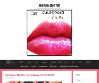 Theoutspokenyam.com(The Outspoken Yam) Screenshot