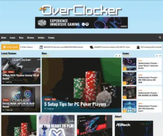 Theoverclocker.com(The world's only online overclocking and hardware magazine) Screenshot