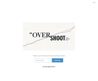 Theovershoot.co(Theovershoot) Screenshot