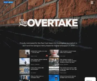 Theovertake.com(The Overtake) Screenshot
