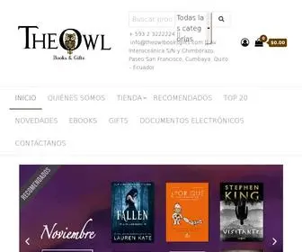 Theowlbooksgifts.com(The Owl) Screenshot