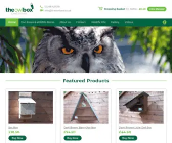 Theowlbox.co.uk(The Owl Box) Screenshot