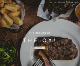 Theoxbristol.com(Best Steak House In Bristol) Screenshot