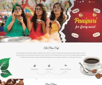 Thepaancafe.com(The Paan Cafe) Screenshot