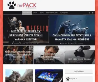 Thepack.com.tr(The Pack) Screenshot