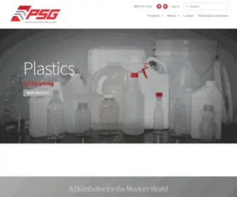 Thepackgroup.com(Packaging Support Group) Screenshot
