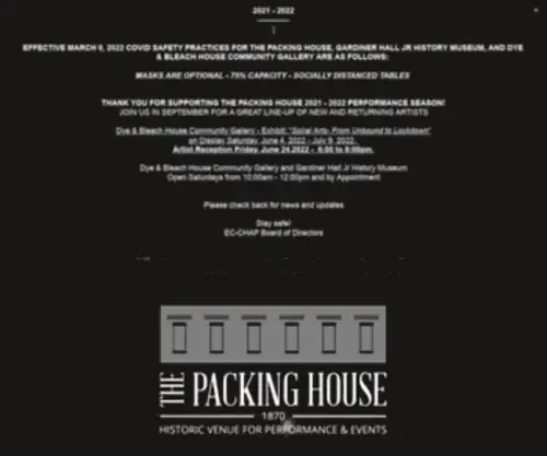 Thepackinghouse.us(The Packing House) Screenshot