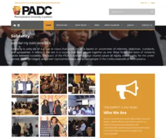 Thepadc.org(Advocacy for the undereducated) Screenshot