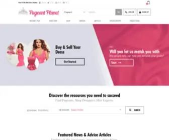 Thepageantplanet.com(Pageant Questions) Screenshot