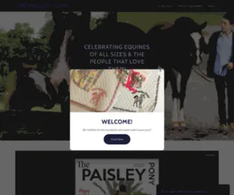 Thepaisleypony.com(Thepaisleypony) Screenshot