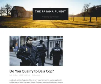 Thepajamapundit.com(Protecting Your Freedom) Screenshot