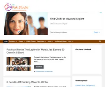 Thepakstudio.com(The Pak Studio) Screenshot