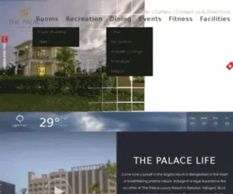 Thepalacelife.com(The Palace Luxury Resort) Screenshot