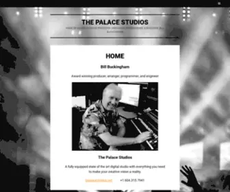 Thepalacestudios.com(The Palace Studios) Screenshot