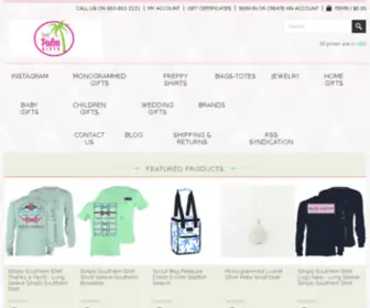 ThepalmGifts.com(Custom Monogrammed Gifts for Every Occasion from The Palm Gifts) Screenshot