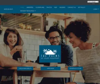 Thepalmsatsouthmountain.com(The Palms at South Mountain Apartments) Screenshot
