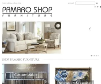 Thepamaroshop.com(Furniture Store Sarasota) Screenshot