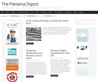 Thepanamadigest.com(The Panama Digest) Screenshot