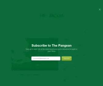 Thepangean.com(The Pangean) Screenshot