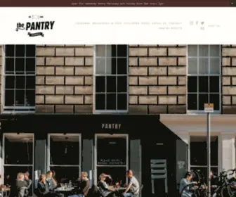 Thepantryedinburgh.co.uk(The Pantry) Screenshot