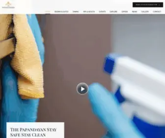 Thepapandayan.com(The Papandayan Hotel Bandung) Screenshot