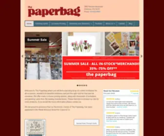 Thepaperbagonline.com(The Paperbag Online) Screenshot