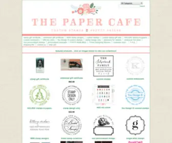 Thepapercafe.net(苍南上篓建材有限公司) Screenshot