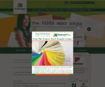 Thepapermartstore.com(Paper Mart) Screenshot