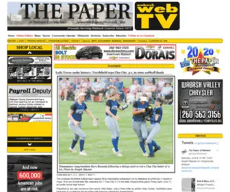 Thepaperofwabash.com(The Paper) Screenshot