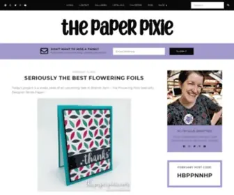 Thepaperpixie.com(The Paper Pixie) Screenshot