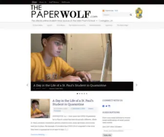 Thepaperwolf.com(The Paper Wolf) Screenshot