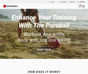 Theparaball.com(The Paraball) Screenshot