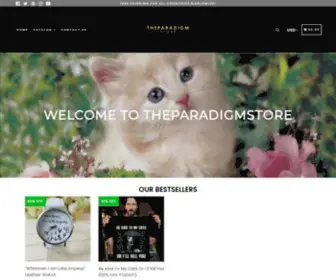 TheparadigmStore.com(The Paradigm Store) Screenshot