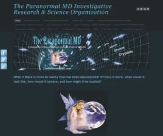 Theparanormalmd.com(Mary Marshall) Screenshot