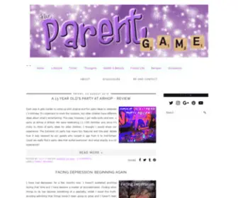 Theparentgameblog.co.uk(The Parent Game) Screenshot