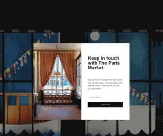 Theparismarket.com(The Paris Market) Screenshot