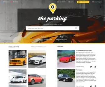 Theparking-Cars.co.uk(The parking) Screenshot