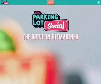 Theparkinglotsocial.com(The Parking Lot Social USA) Screenshot