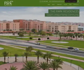 Theparkresidences.com(The Park Residences Apartments) Screenshot