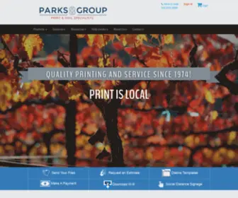 Theparksgroup.com(The parks group) Screenshot