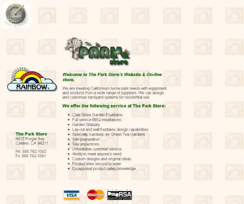 Theparkstore.com(East Coast Yacht Delivery Florida Yacht Delivery Annapolis) Screenshot