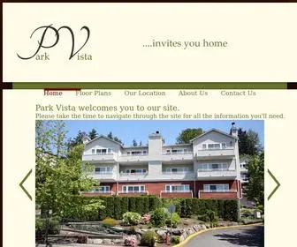 Theparkvistaapartmenthomes.com(Park Vista Redmond Apartments) Screenshot