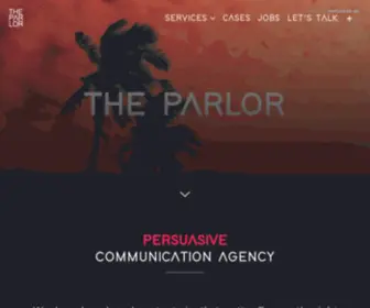 Theparlor.be(The Parlor) Screenshot