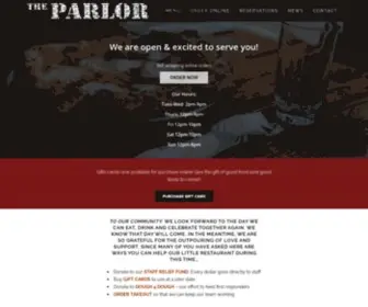 Theparlordf.com(The Parlor) Screenshot