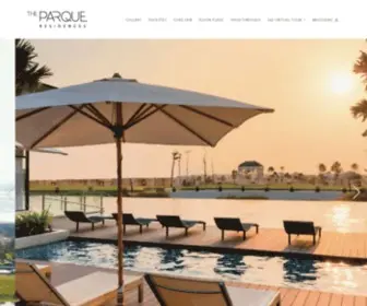 Theparqueresidences.com(The Parque Residences) Screenshot